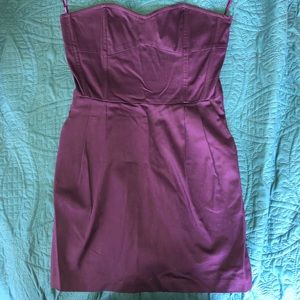 Plum purple Aqua minidress